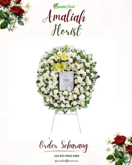 Krans Bunga Duka Wesaput
